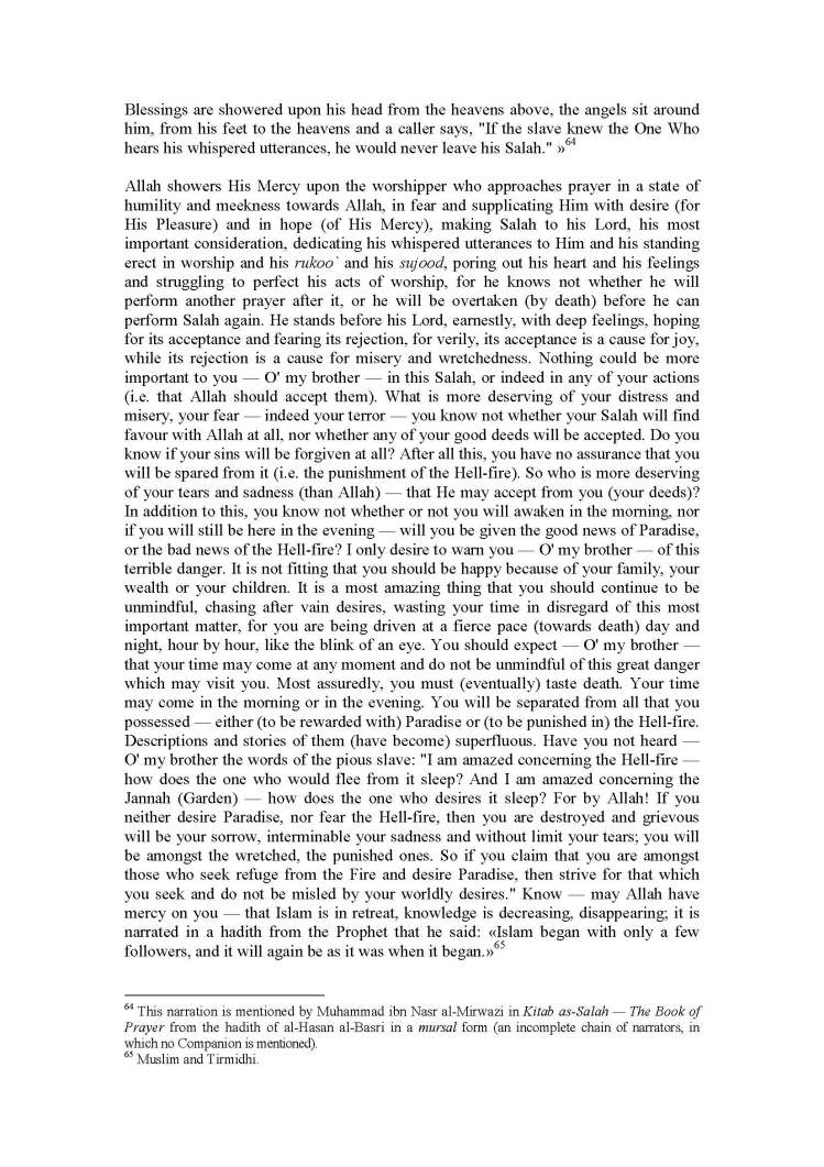 Ahmed Ibn Hanbal's Treatise on Salah_Page_20