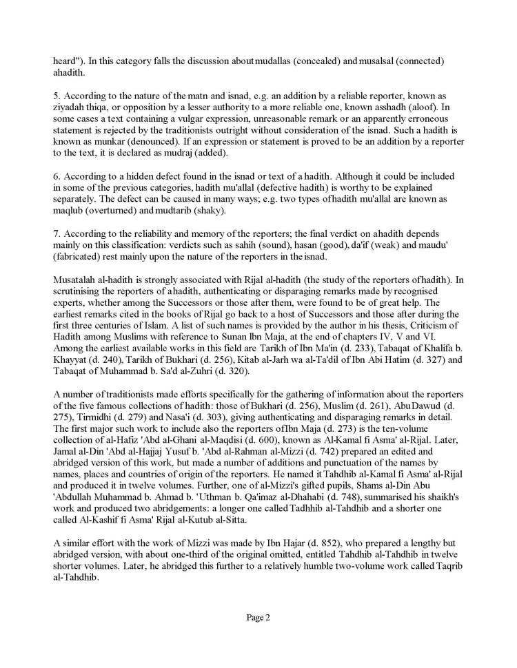 Rules Governing The Criticism Of Hadith_Page_02