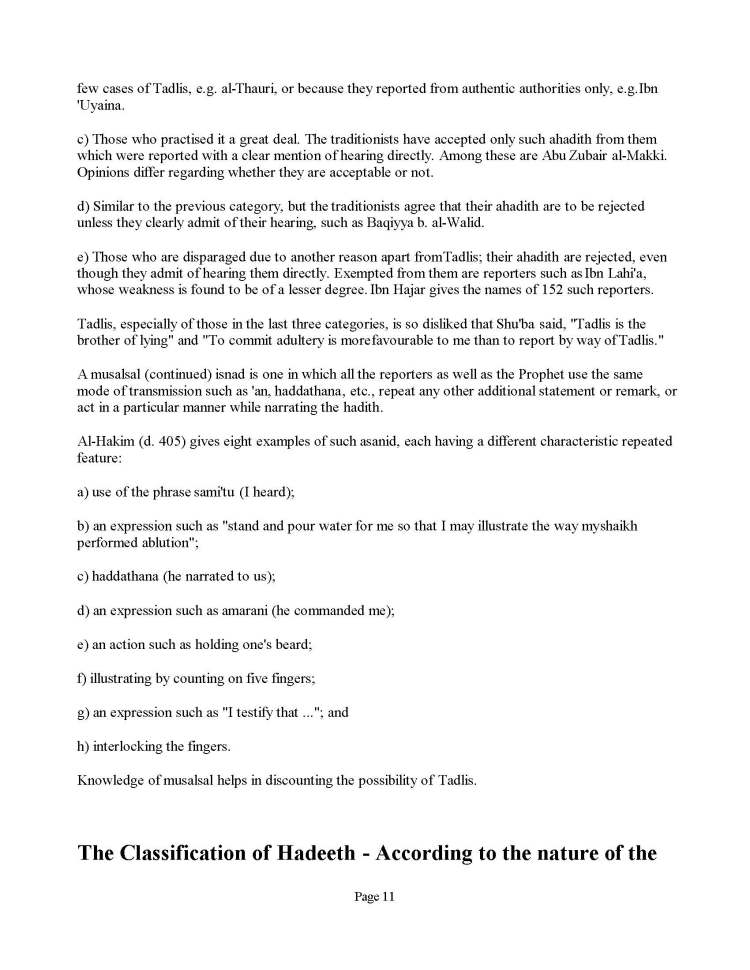 Rules Governing The Criticism Of Hadith_Page_11
