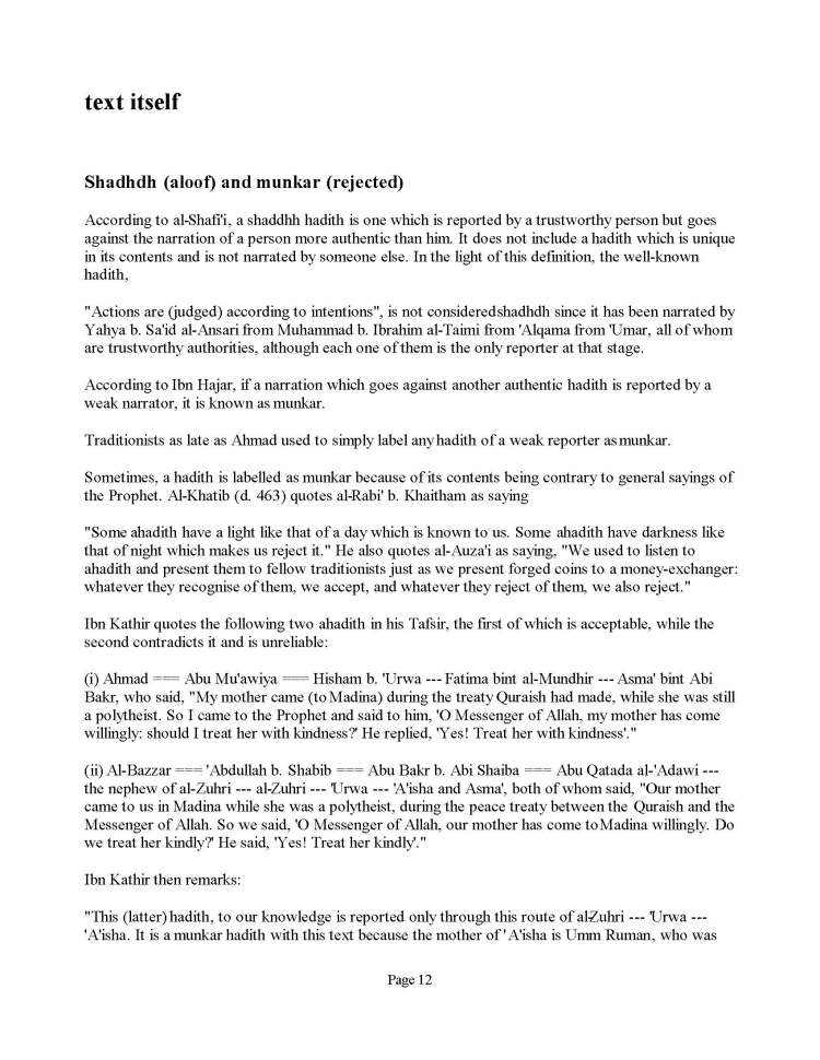 Rules Governing The Criticism Of Hadith_Page_12