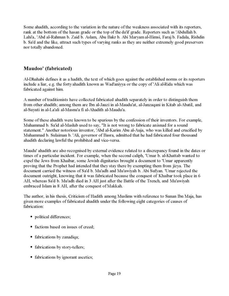 Rules Governing The Criticism Of Hadith_Page_19