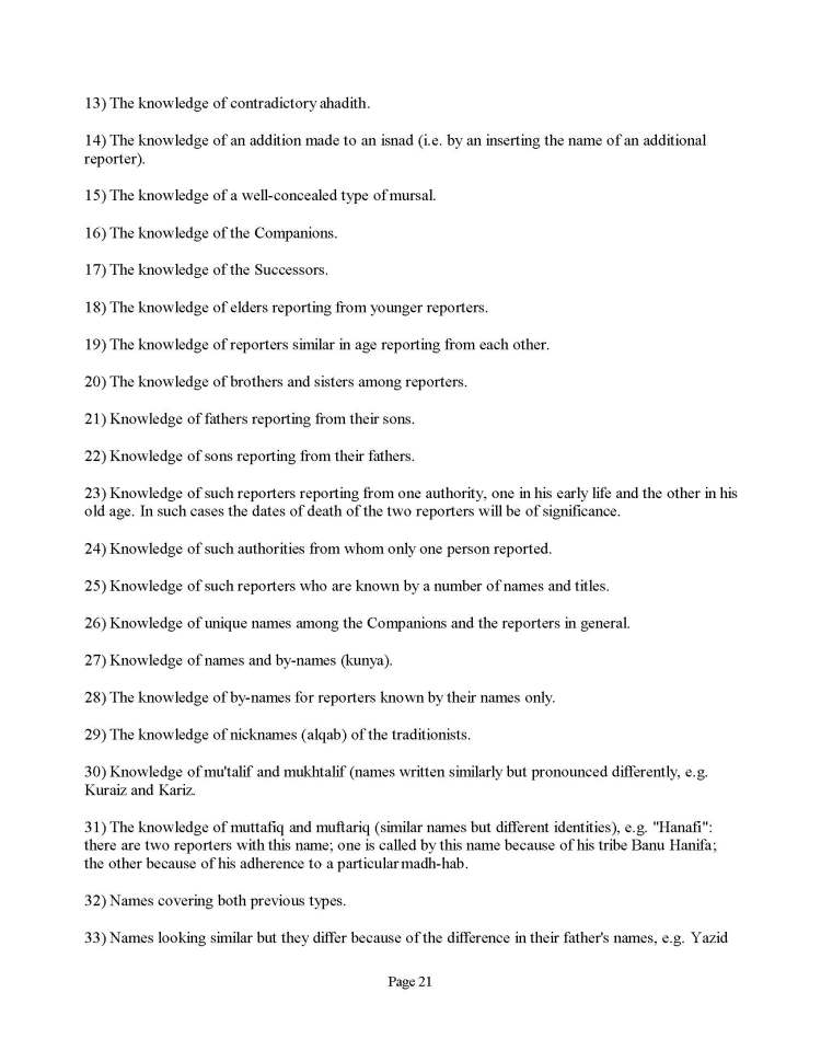 Rules Governing The Criticism Of Hadith_Page_21